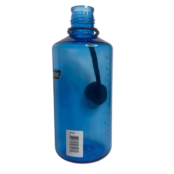 Nalgene Blue No BPA Water Bottle Narrow Mouth 32 oz Hiking Exercise USA Made - Picture 5 of 14